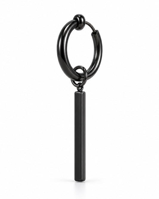Bar Drop Hoop Earring