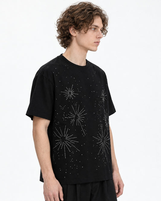 Rhinestone Fireworks T-Shirt