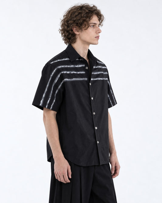Hand-Painted Stripe Shirt