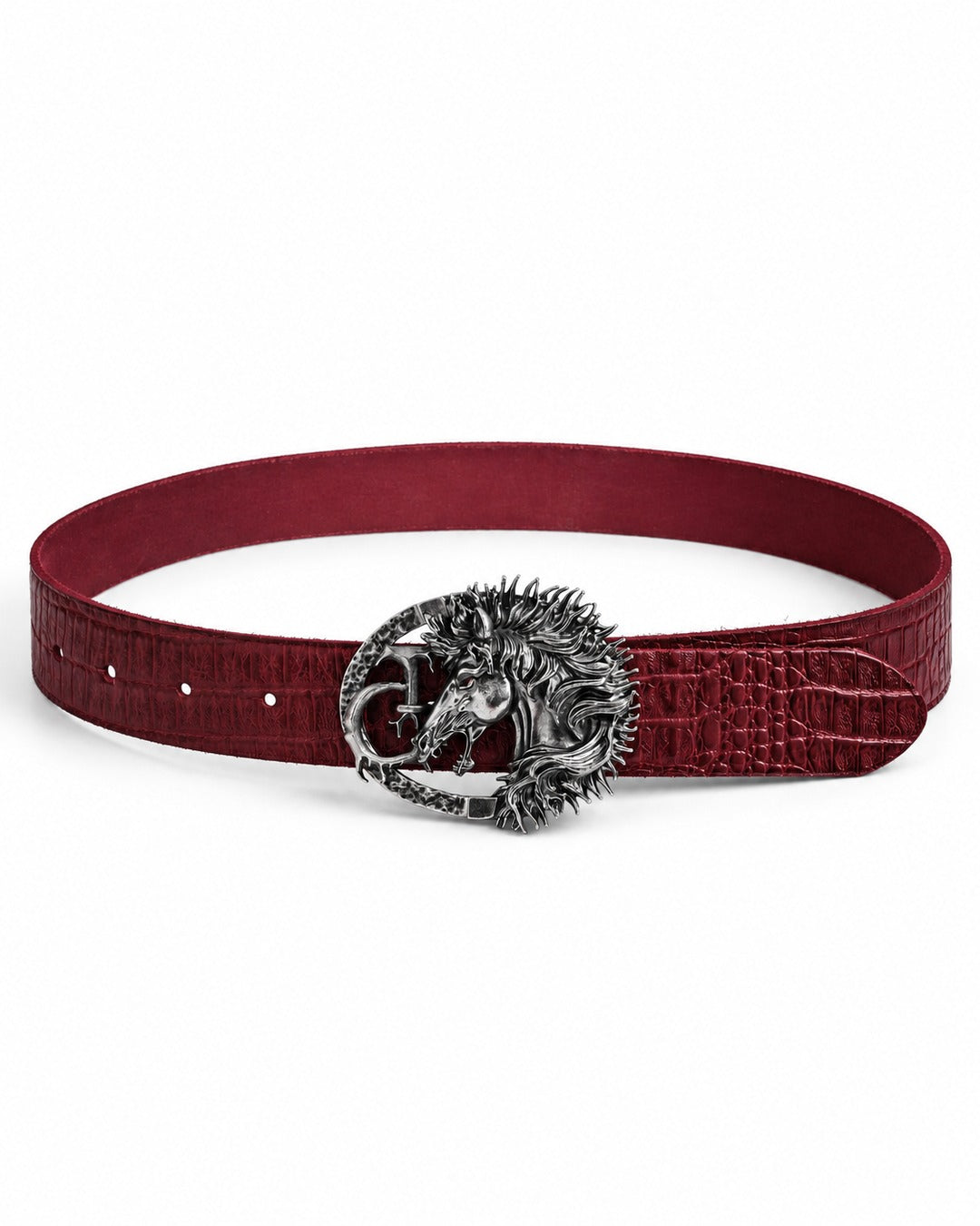 Horse Head Buckle Belt