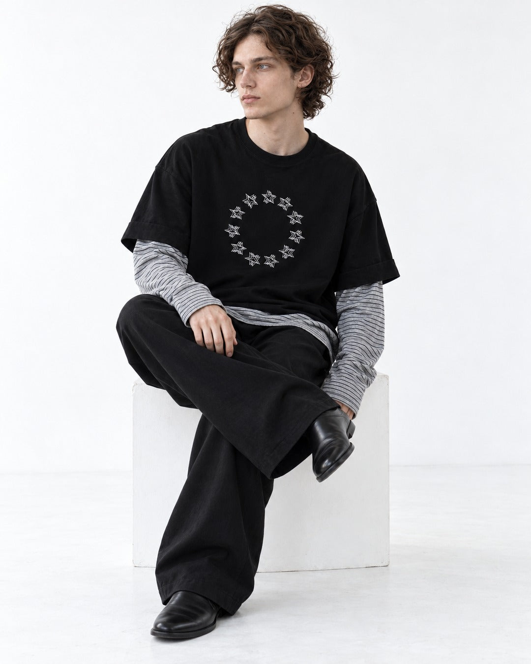 Star Ring Layered T-Shirt