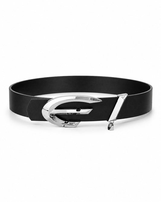 Sculptural Buckle Belt