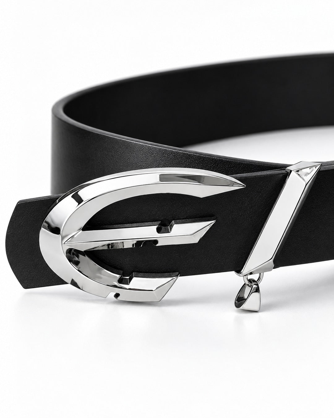 Sculptural Buckle Belt
