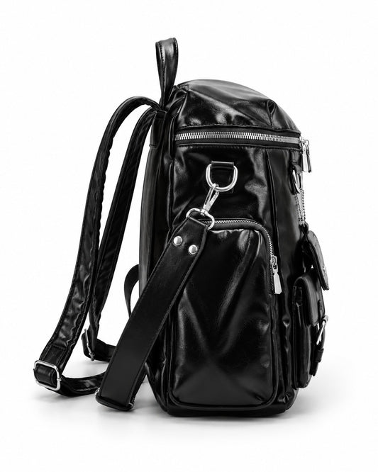 Multi-Zip ID-Pocket Backpack