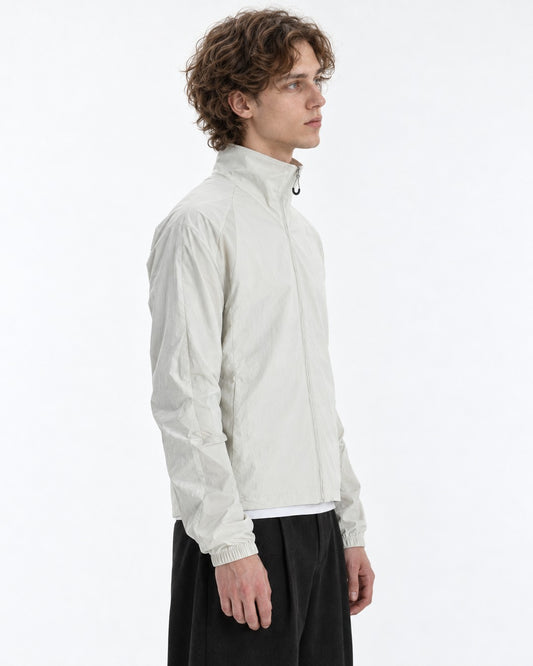 Stand-Collar Zip Jacket