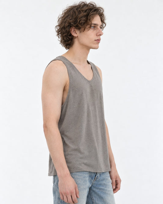 Relaxed V-Neck Tank Top