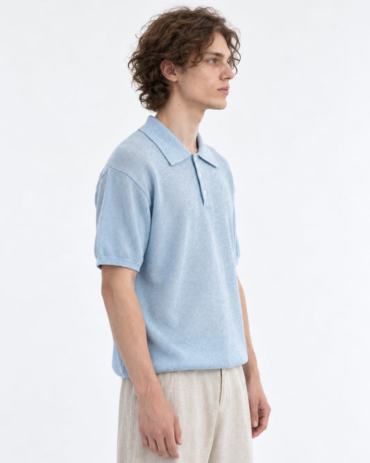 Knit Polo Shirt