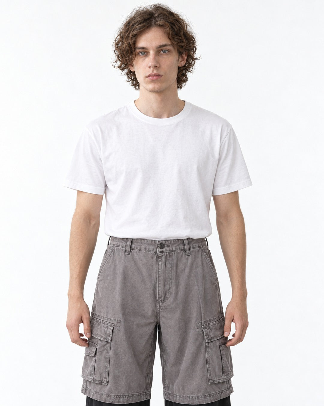 Multi-Pocket Cargo Shorts