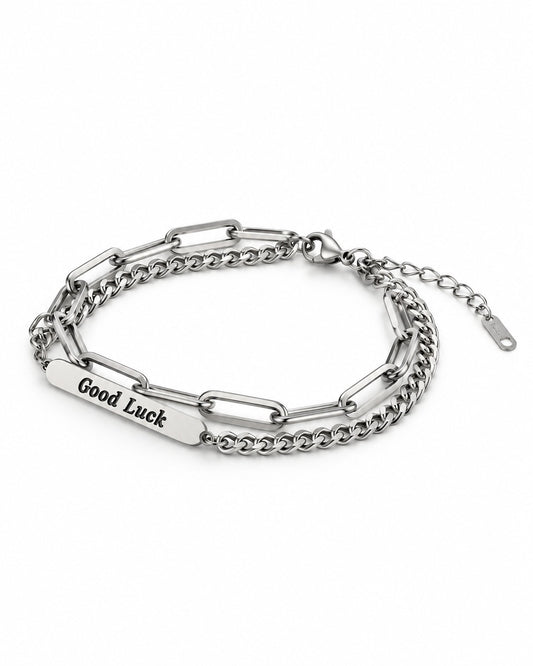 Letter Double Layer Bracelet