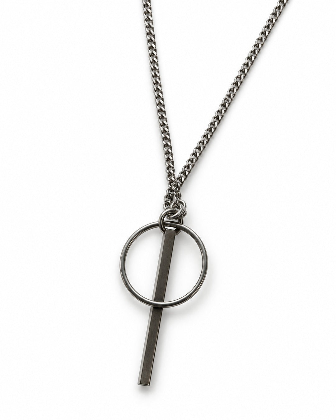 Knot Pendant Long Necklace