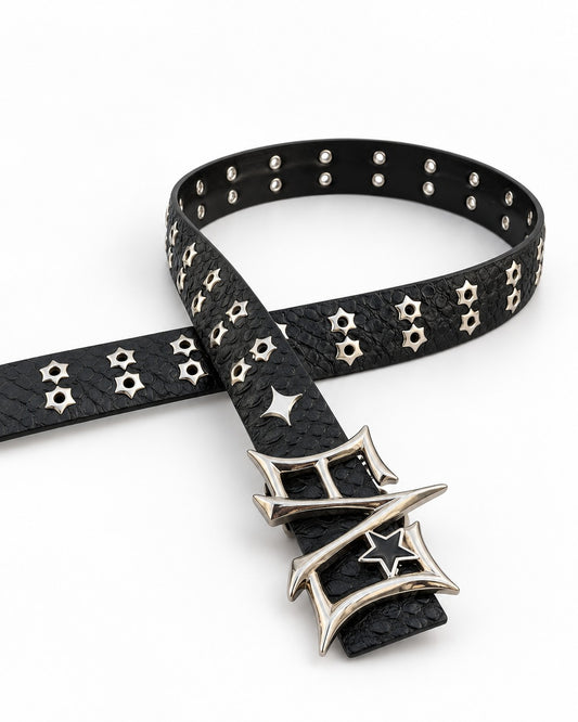 Star Eyelet Belt