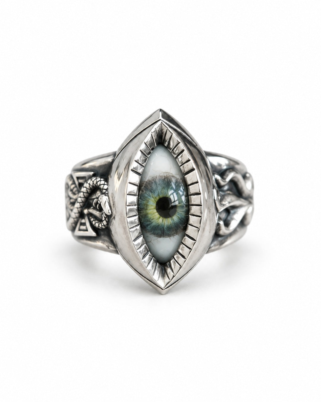 Marquise Eye Signet Ring