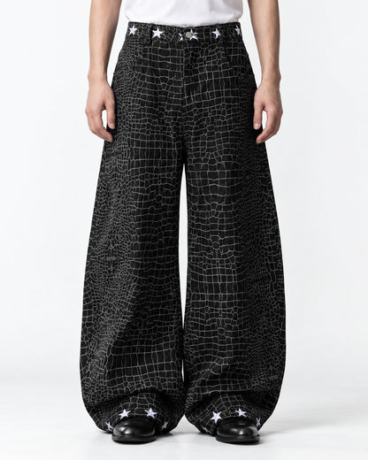 Dark Star Embroidery Pants
