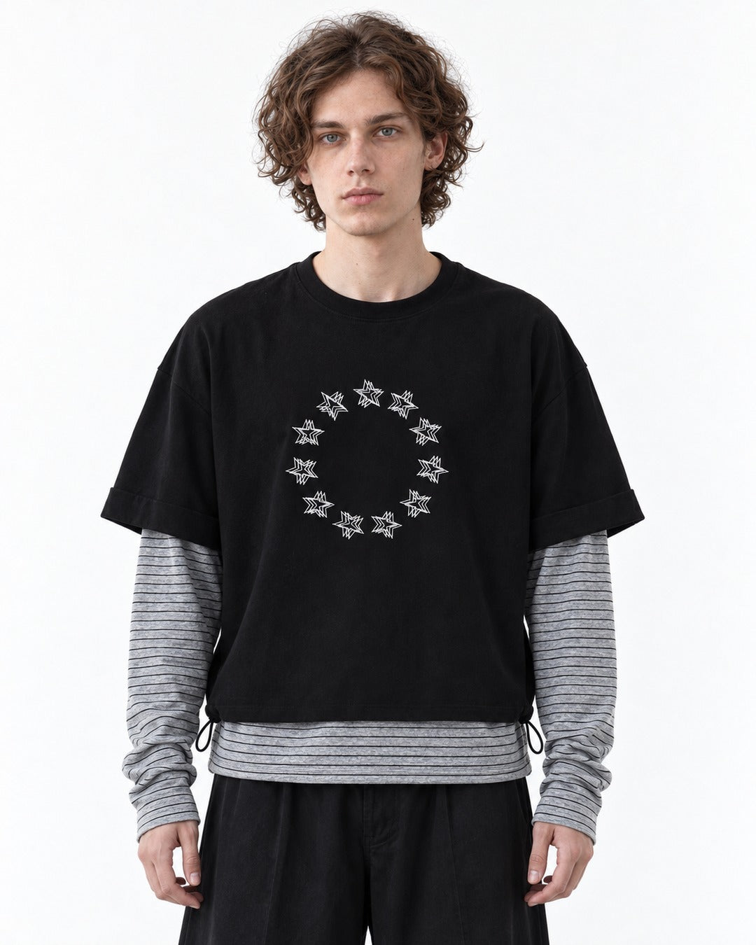 Star Ring Layered T-Shirt