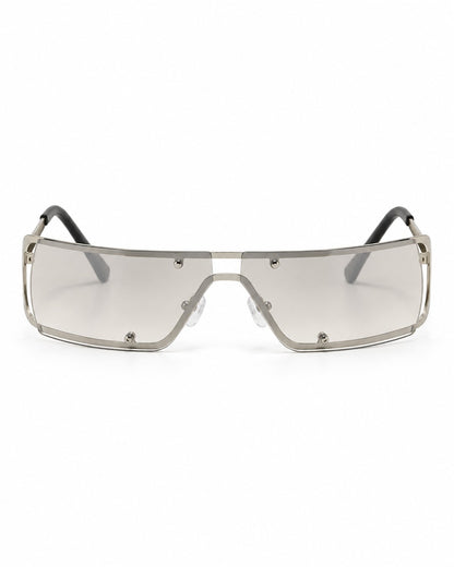 Rimless Shield Sunglasses