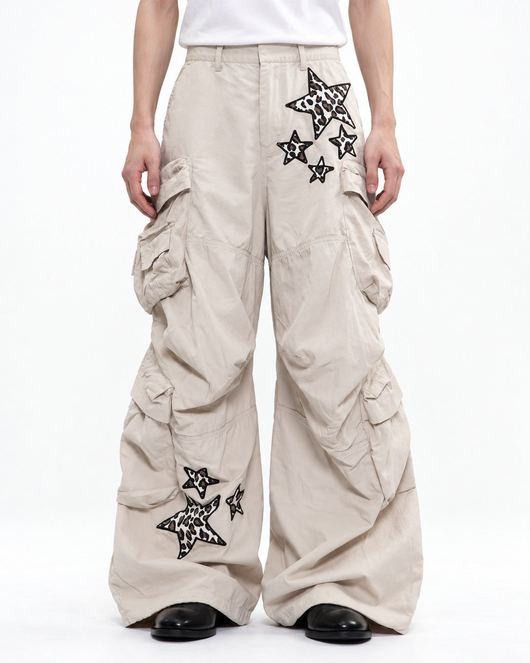 Patchwork Cargo Pants