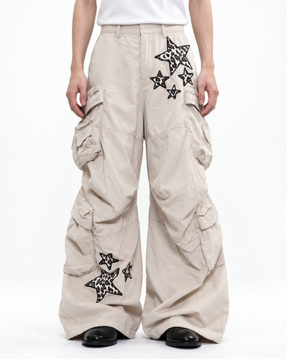 Patchwork Cargo Pants