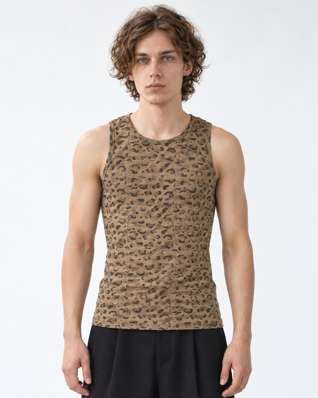 Leopard Print Tank Top