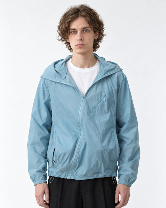 Lightweight Hooded Zip Jacket