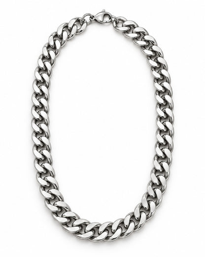 Thick Cuban Link Chain Necklace
