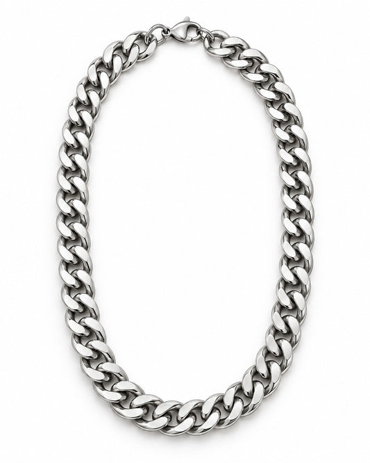 Thick Cuban Link Chain Necklace