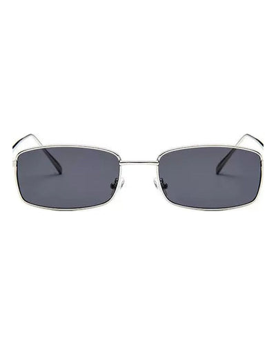 Silver Frame Black Gray