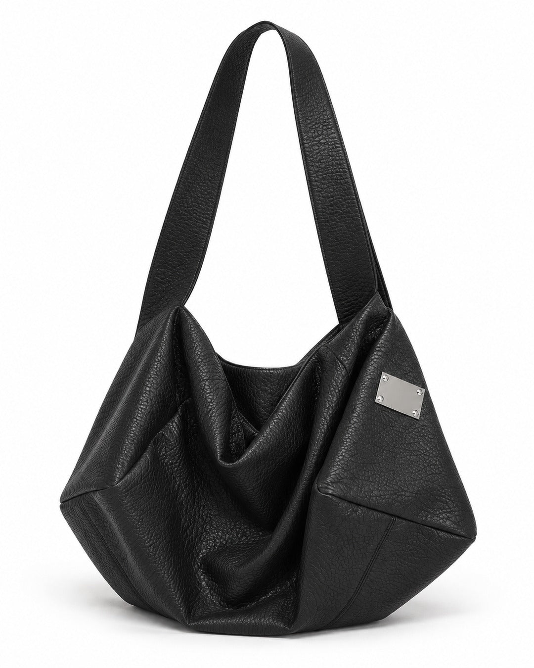 Slouchy Pebbled Crossbody Bag