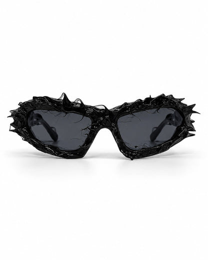 Flame Spike Resin Sunglasses