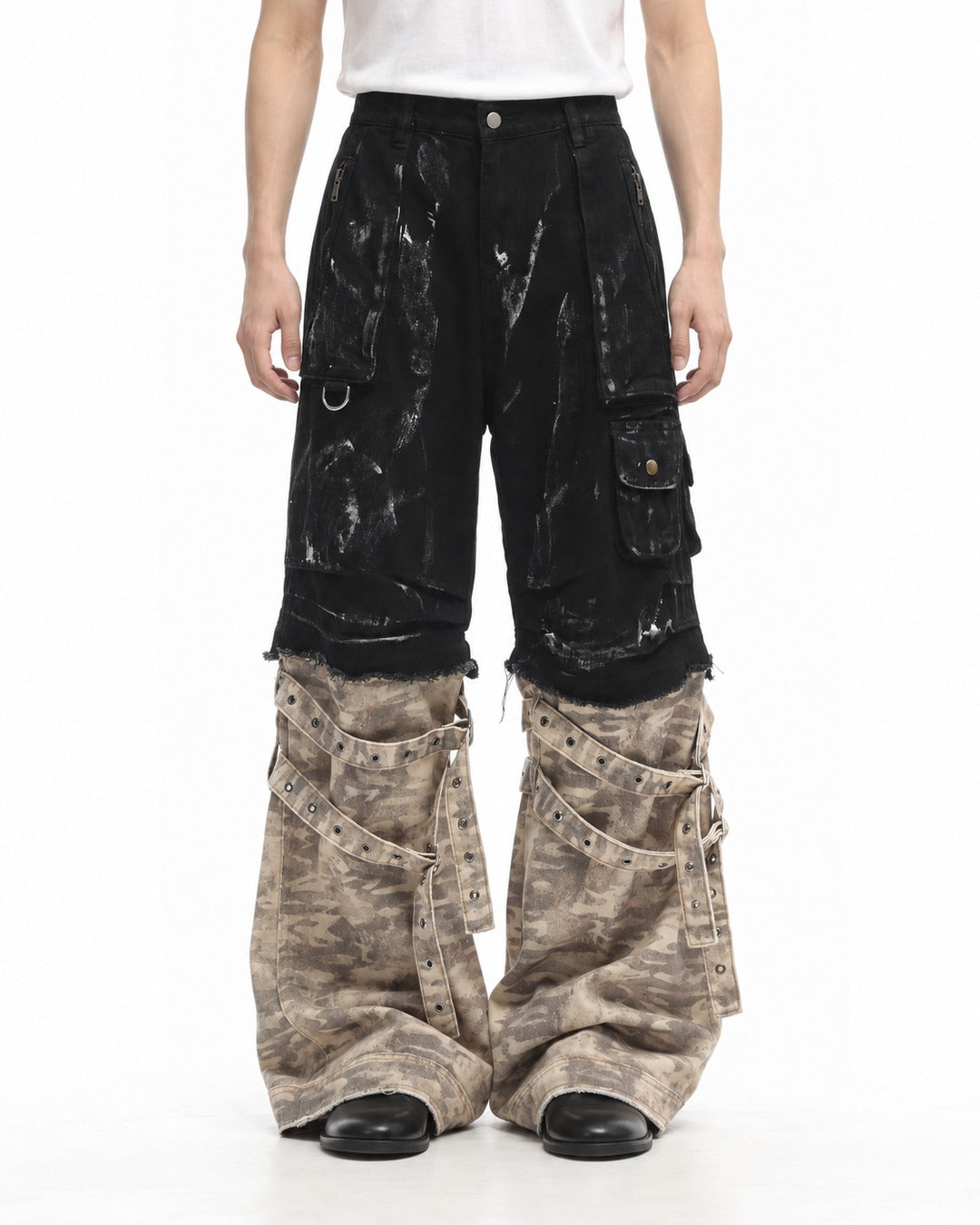 Detachable Camouflage Cargo Pants