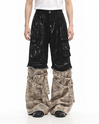 Detachable Camouflage Cargo Pants