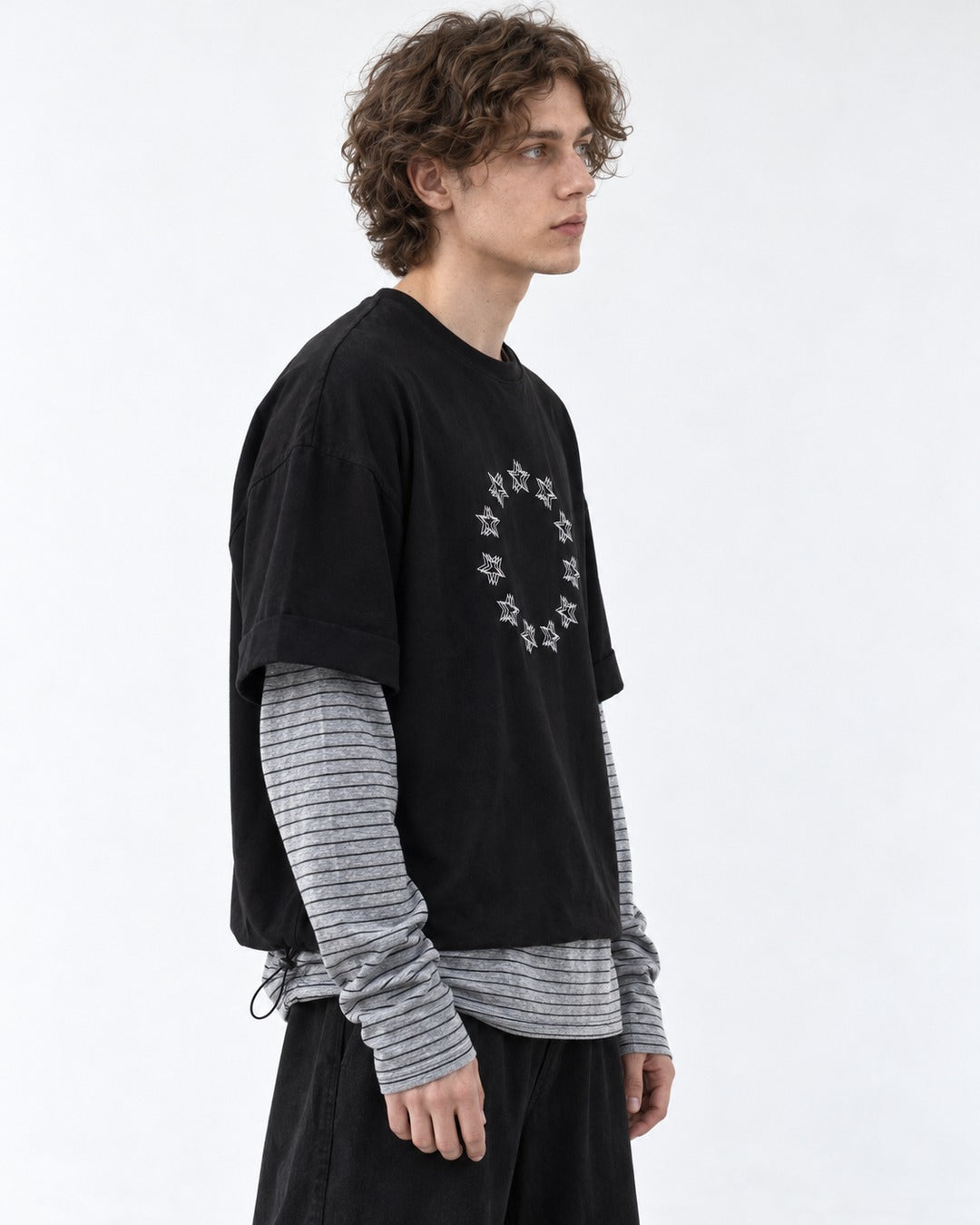 Star Ring Layered T-Shirt