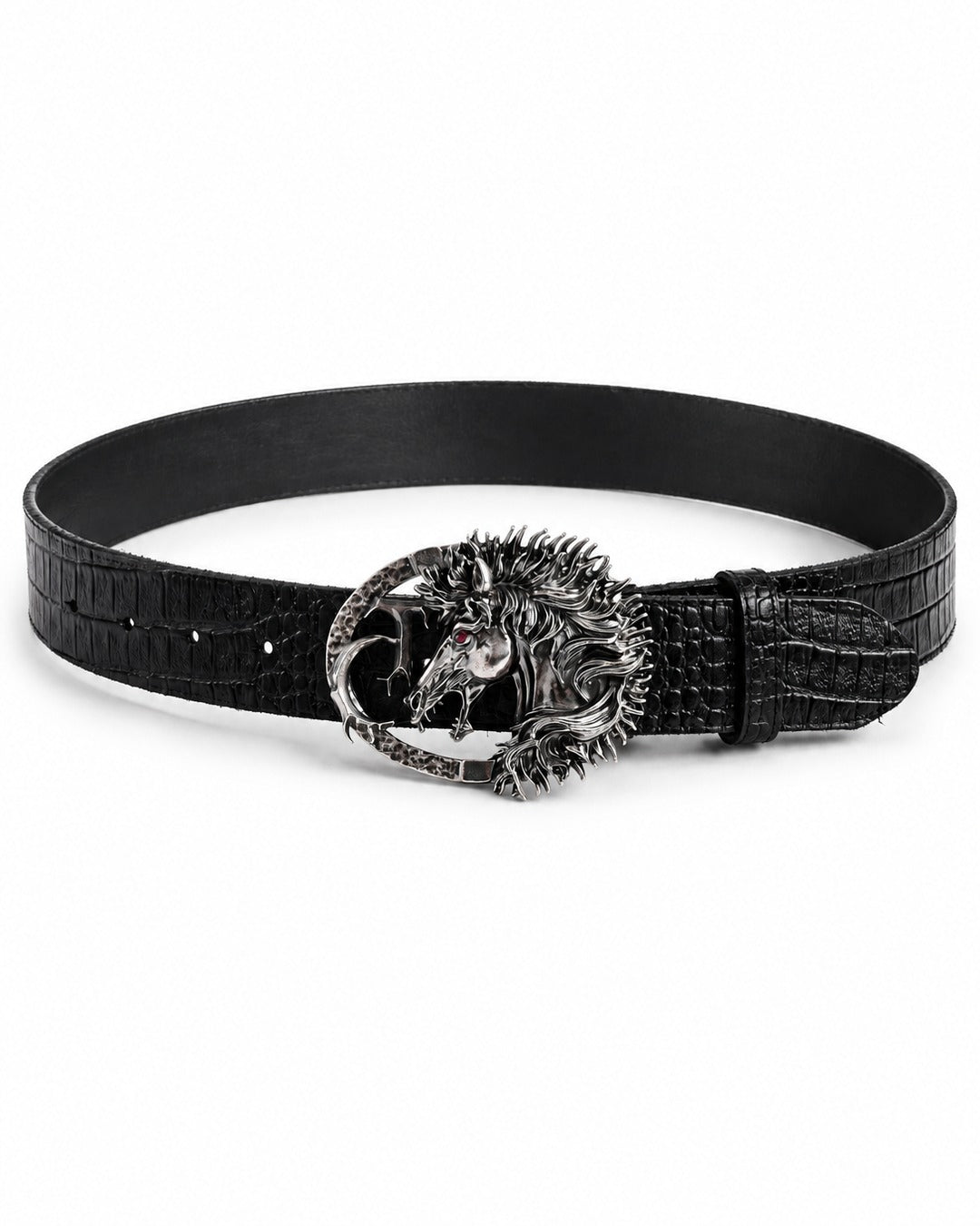 Horse Head Buckle Belt