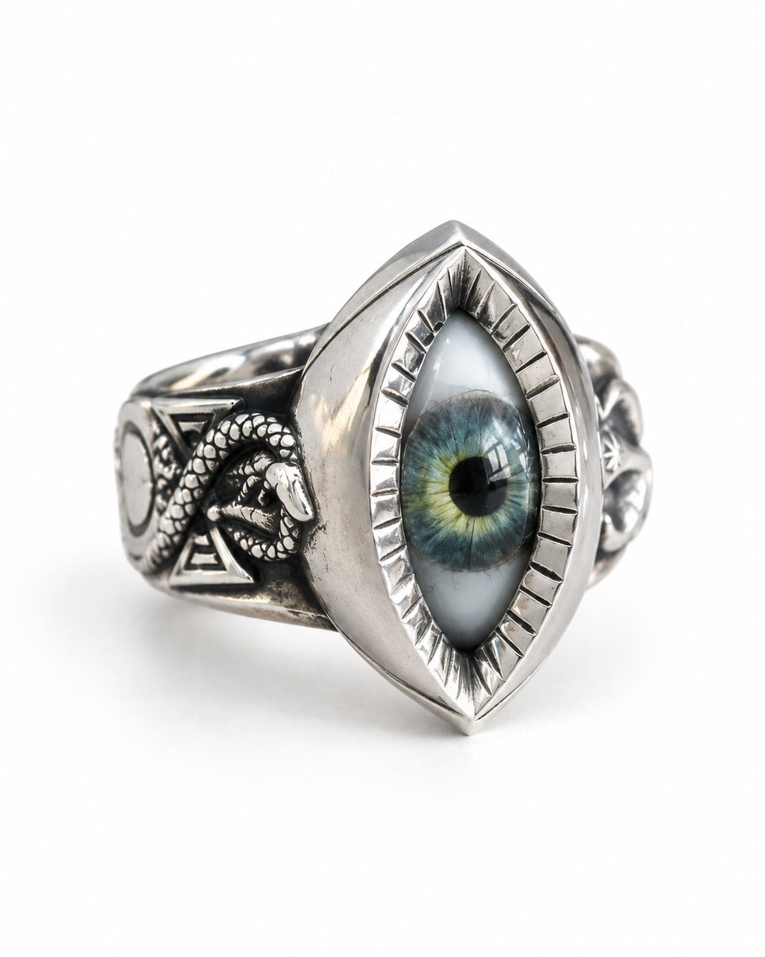 Marquise Eye Signet Ring