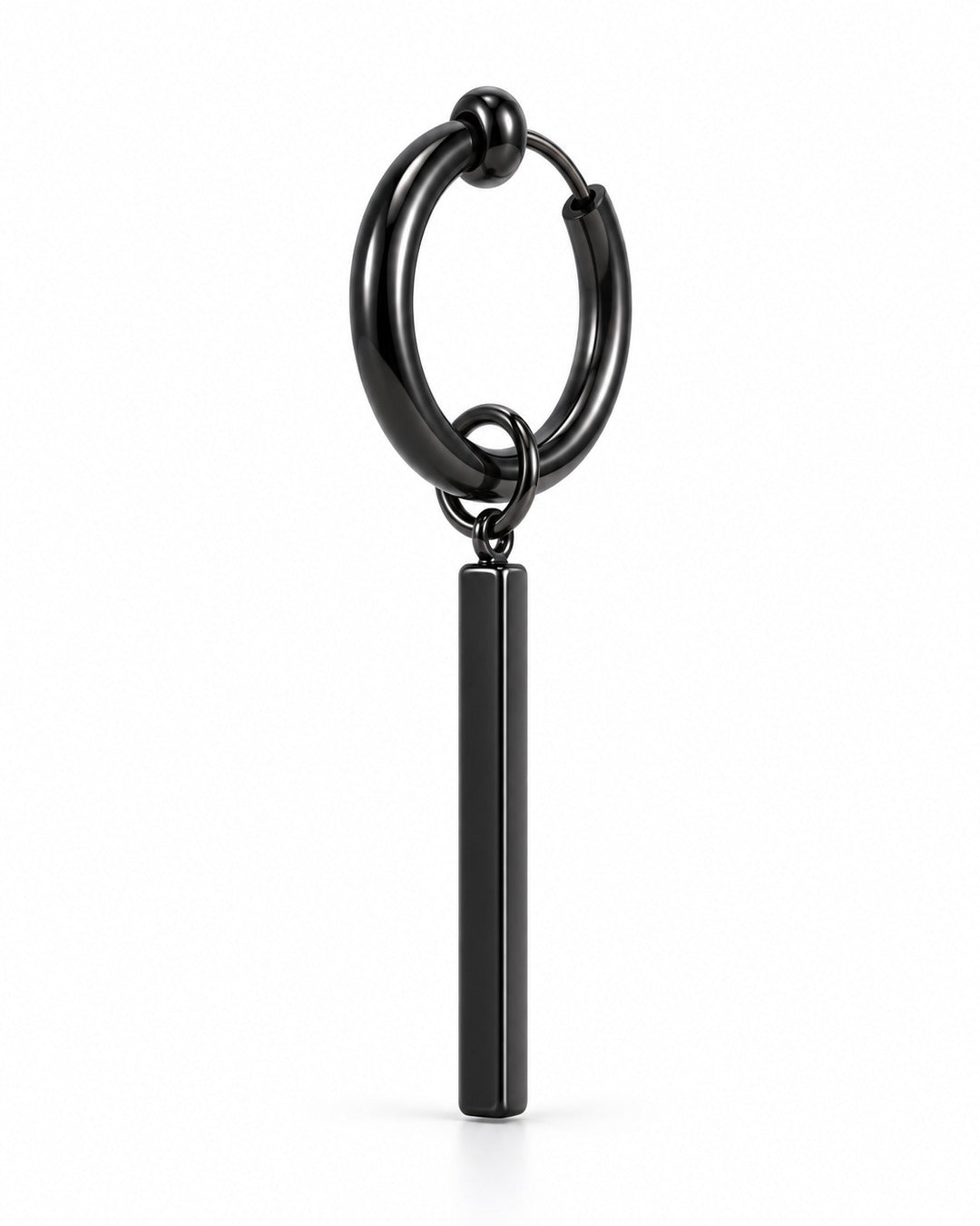 Bar Drop Hoop Earring