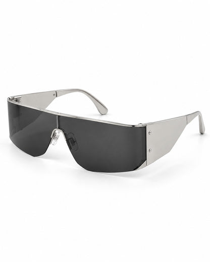 Metal Side-Shield Sunglasses