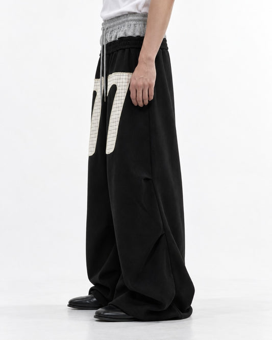Number 77 Double Waistband Sweatpants
