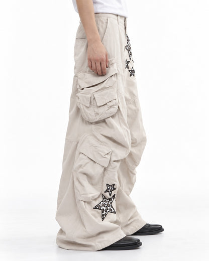 Patchwork Cargo Pants