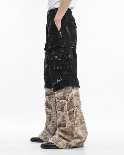 Detachable Camouflage Cargo Pants