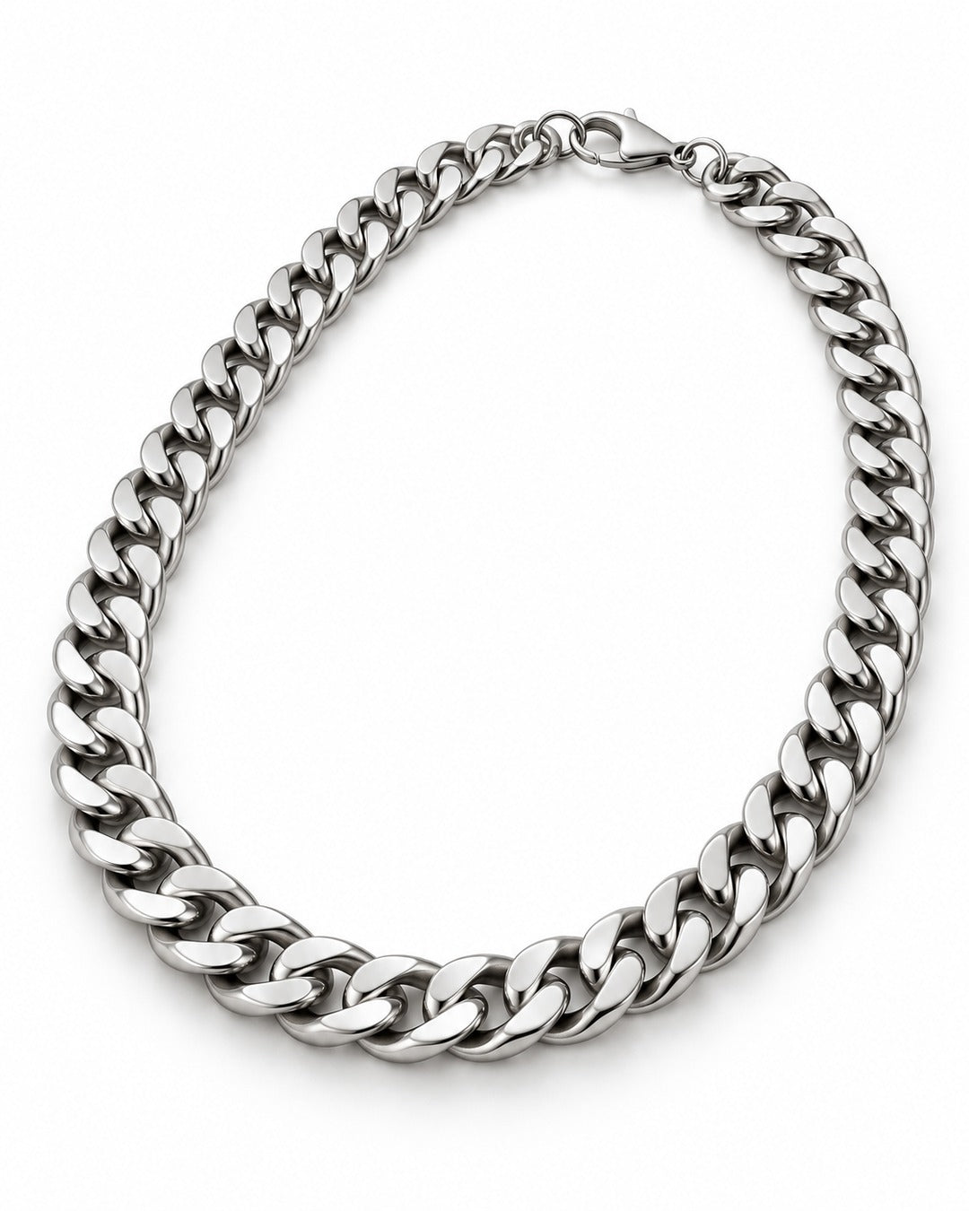Thick Cuban Link Chain Necklace