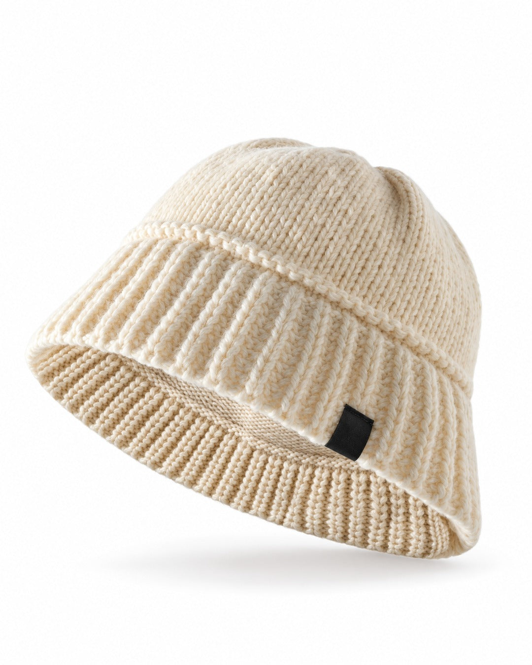 Ribbed Knit Fisherman Bucket Hat