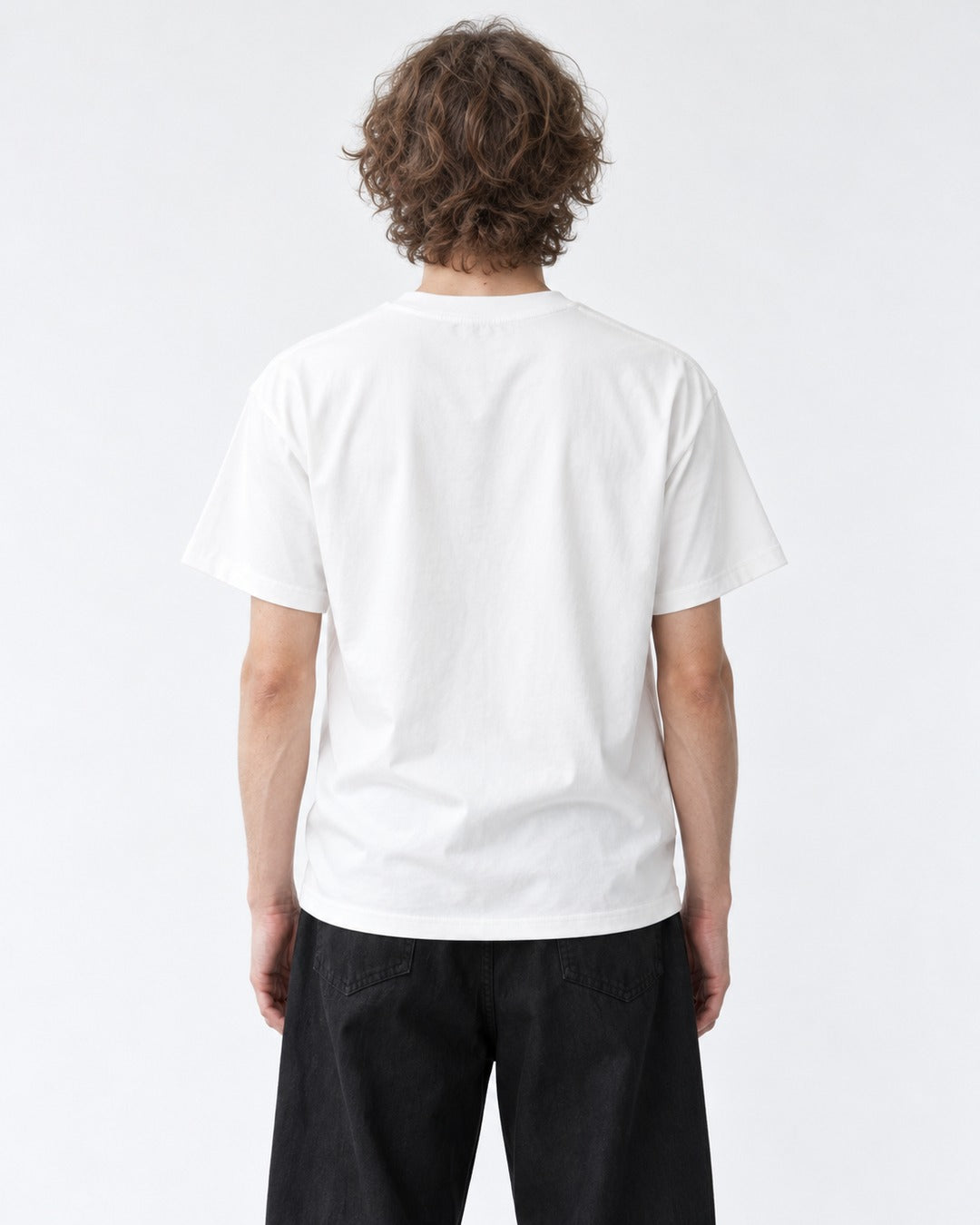 Winged Cross Gothic Print T-Shirt