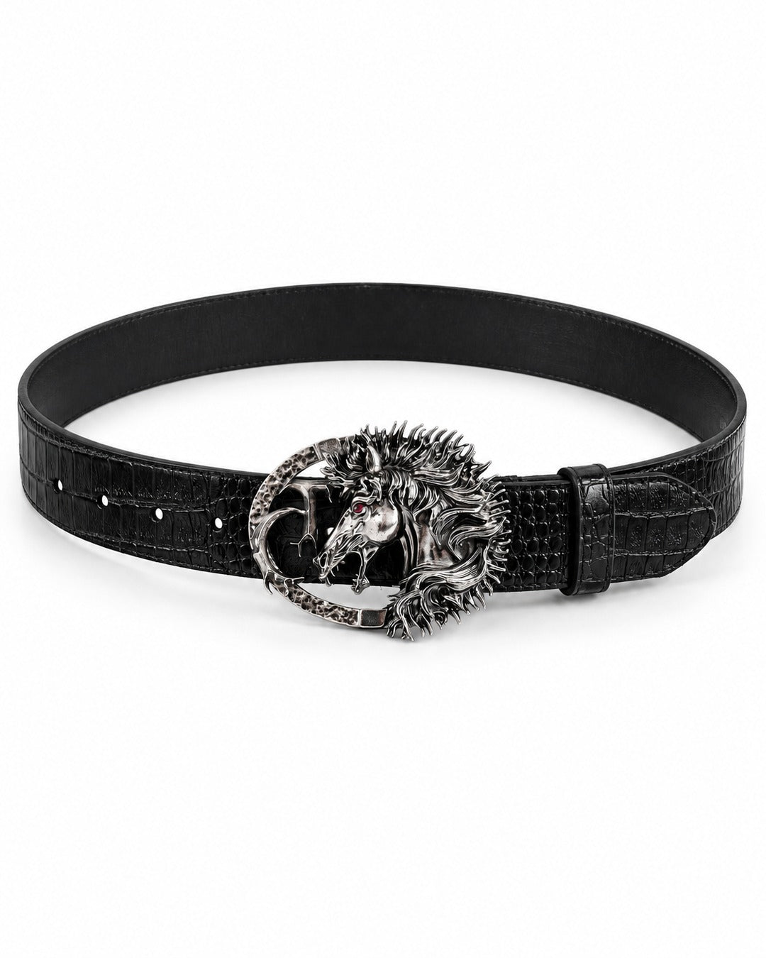Horse Head Buckle Belt