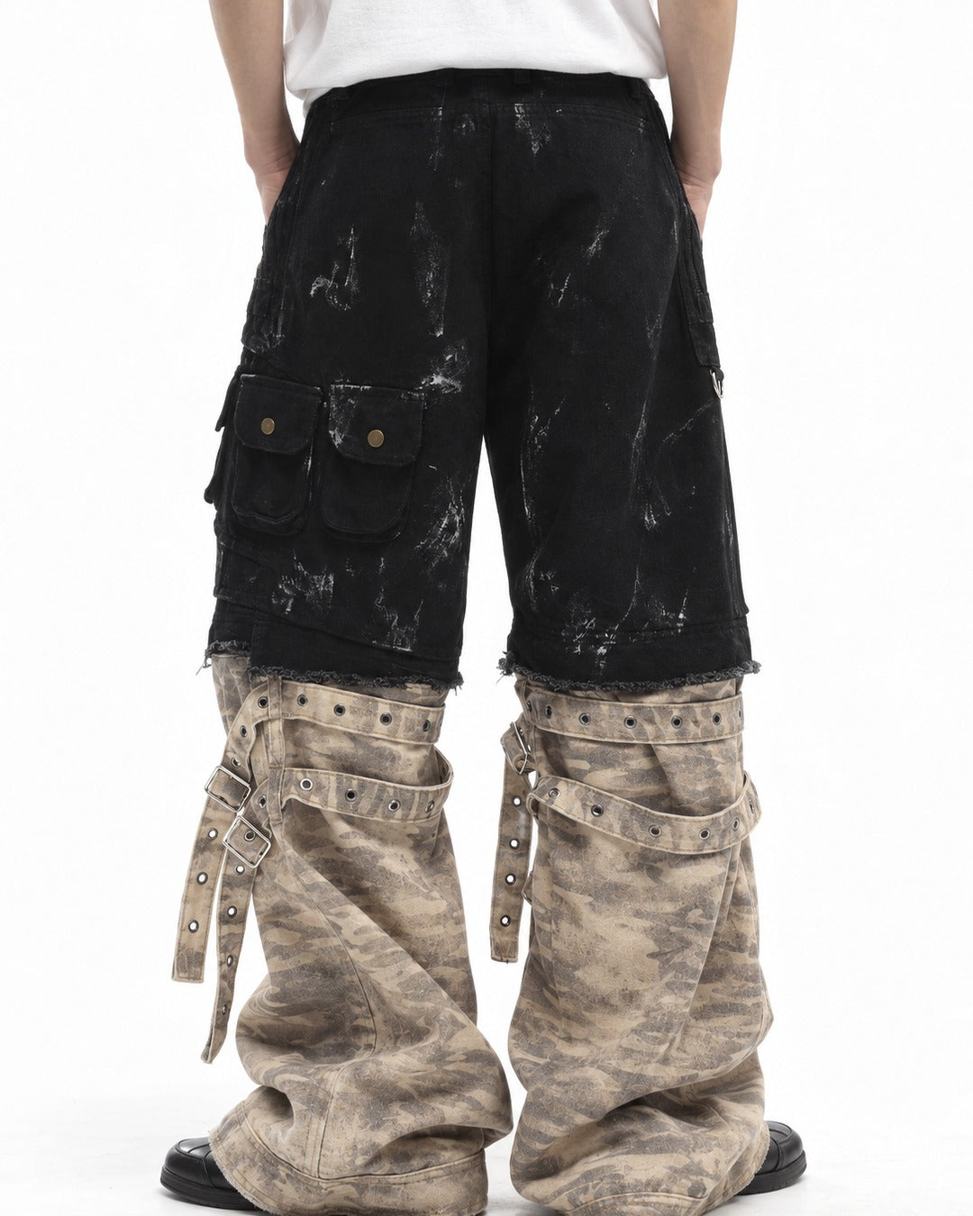 Detachable Camouflage Cargo Pants