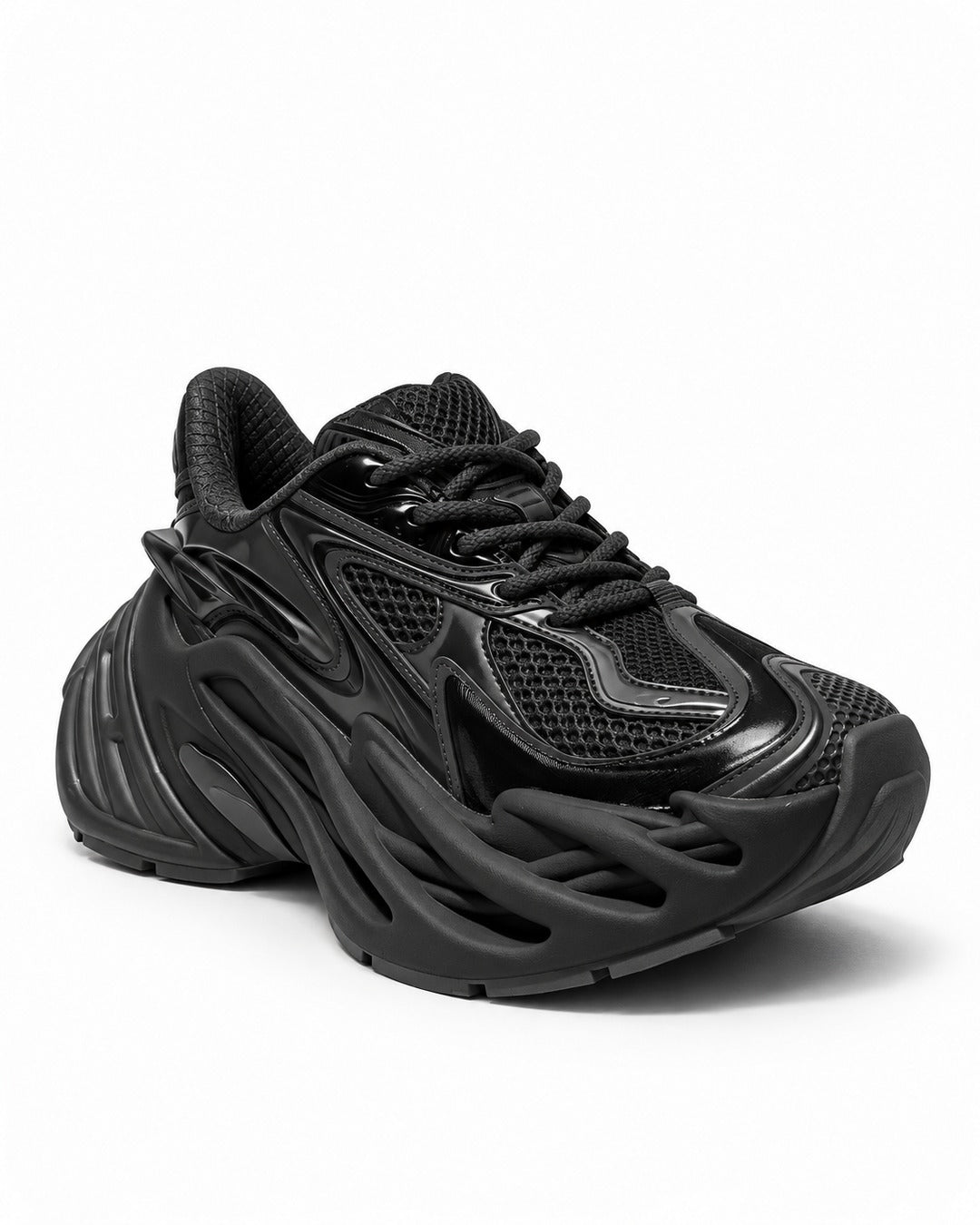 Flame Sole Chunky Sneakers