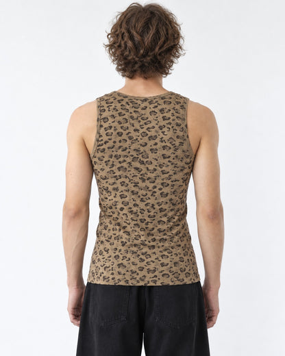 Leopard Print Tank Top
