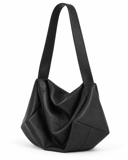 Slouchy Pebbled Crossbody Bag