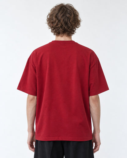 Dotted Horse Graphic Crew Neck T-Shirt