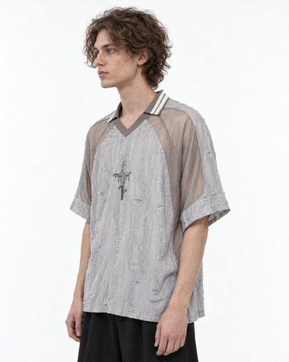 Wasteland Distressed Raglan T-Shirt