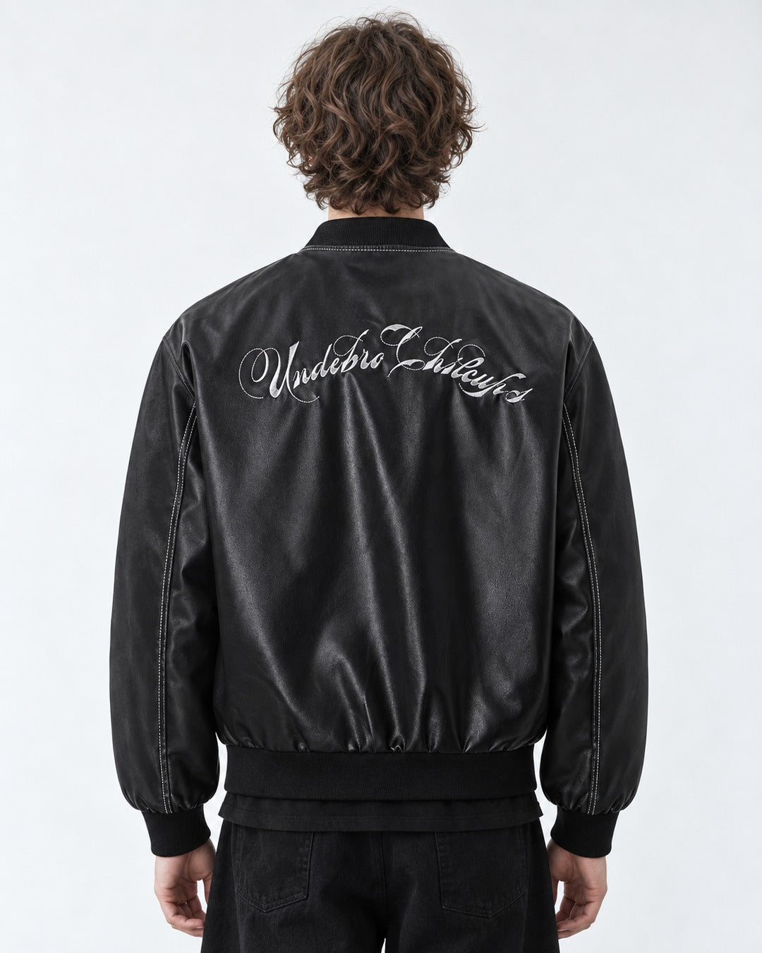 Tribal Embroidery Baseball Jacket