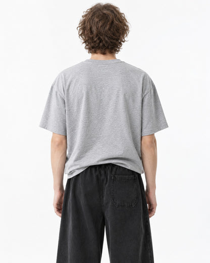 Riveted Diagonal-Seam Wide-Leg Pants